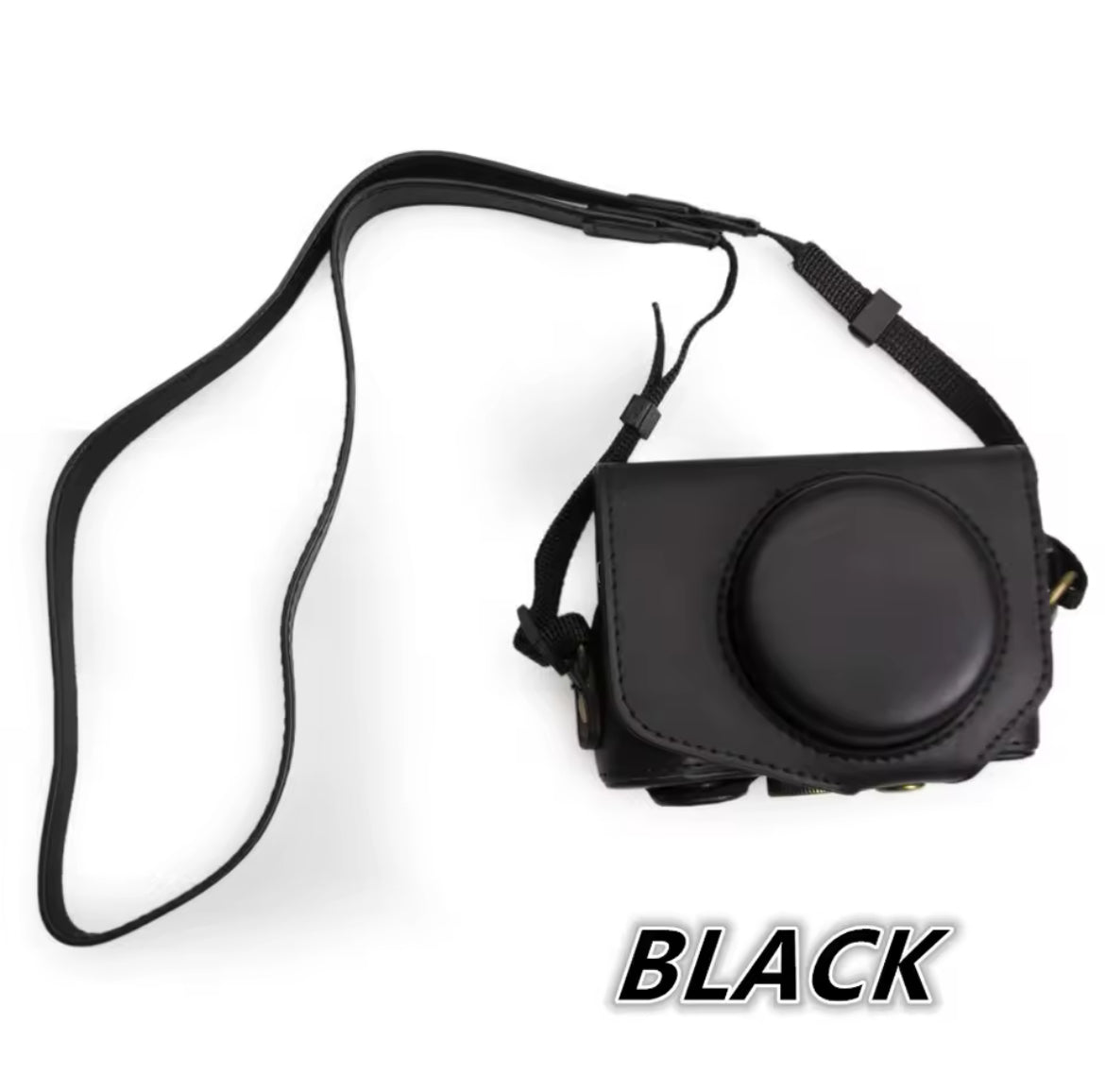 Bolso de cuero para cámara