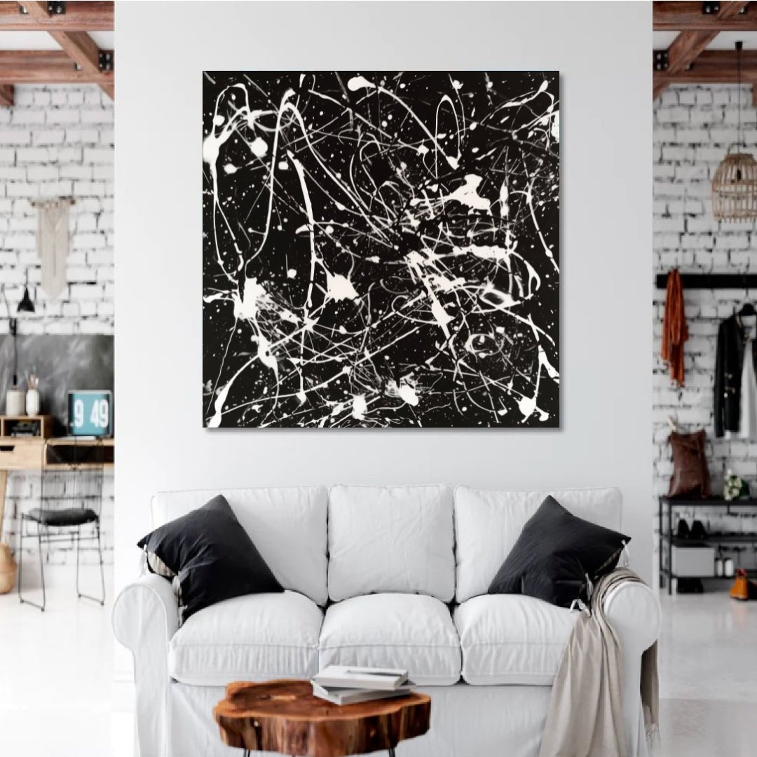 Cuadro Action Painting - Cuadro - Dfav
