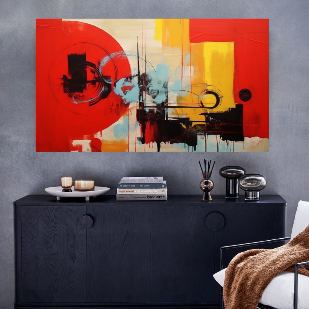 Cuadro Art is red - Cuadro - Dfav