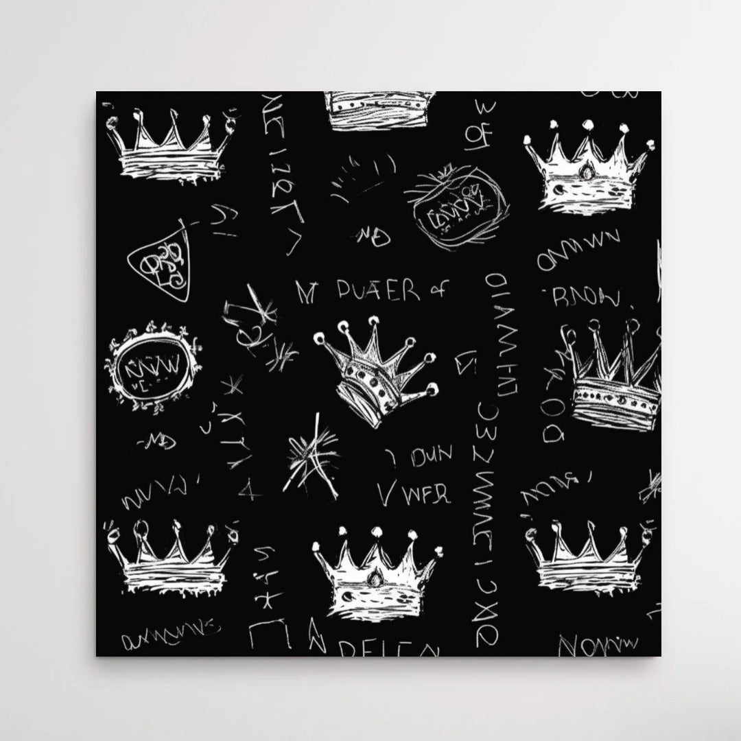 Cuadro Black Crown - Cuadro - Dfav