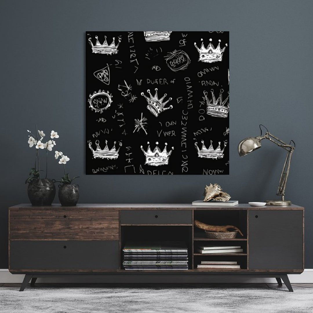 Cuadro Black Crown - Cuadro - Dfav