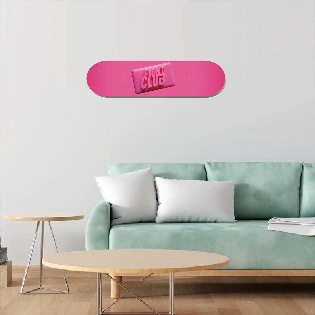 Cuadro Fight Club - skateboard art - Dfav