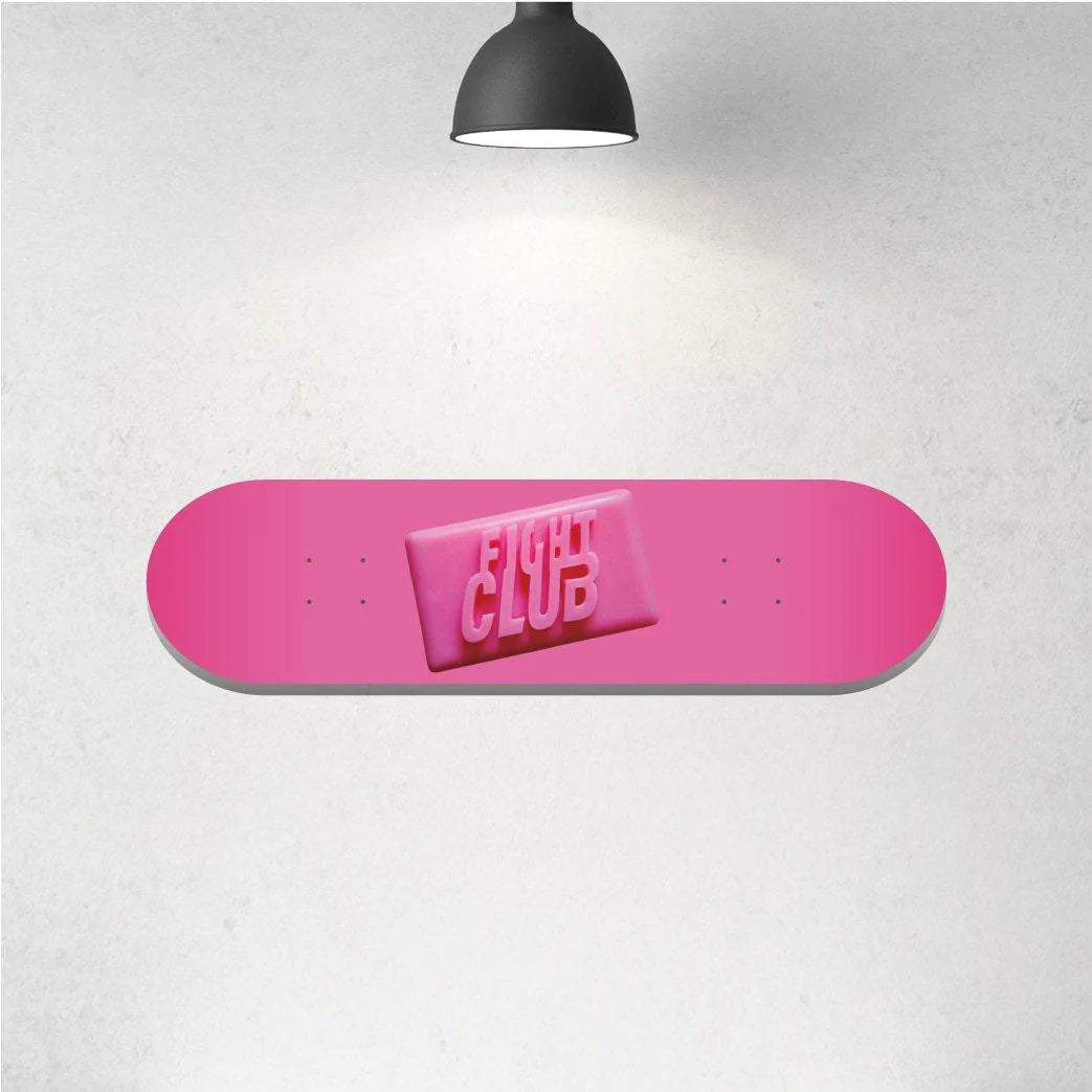 Cuadro Fight Club - skateboard art - Dfav