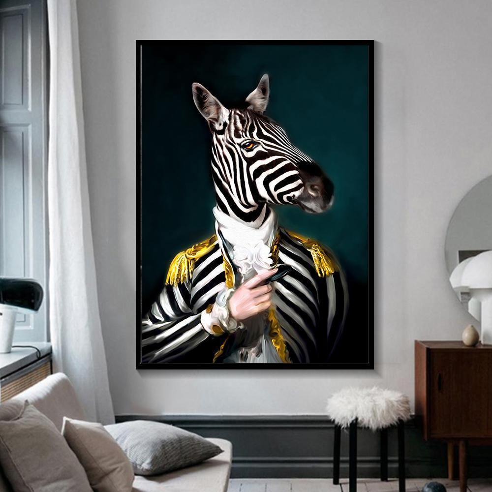 Cuadro "Mr. Zebra” - Cuadro - Dfav