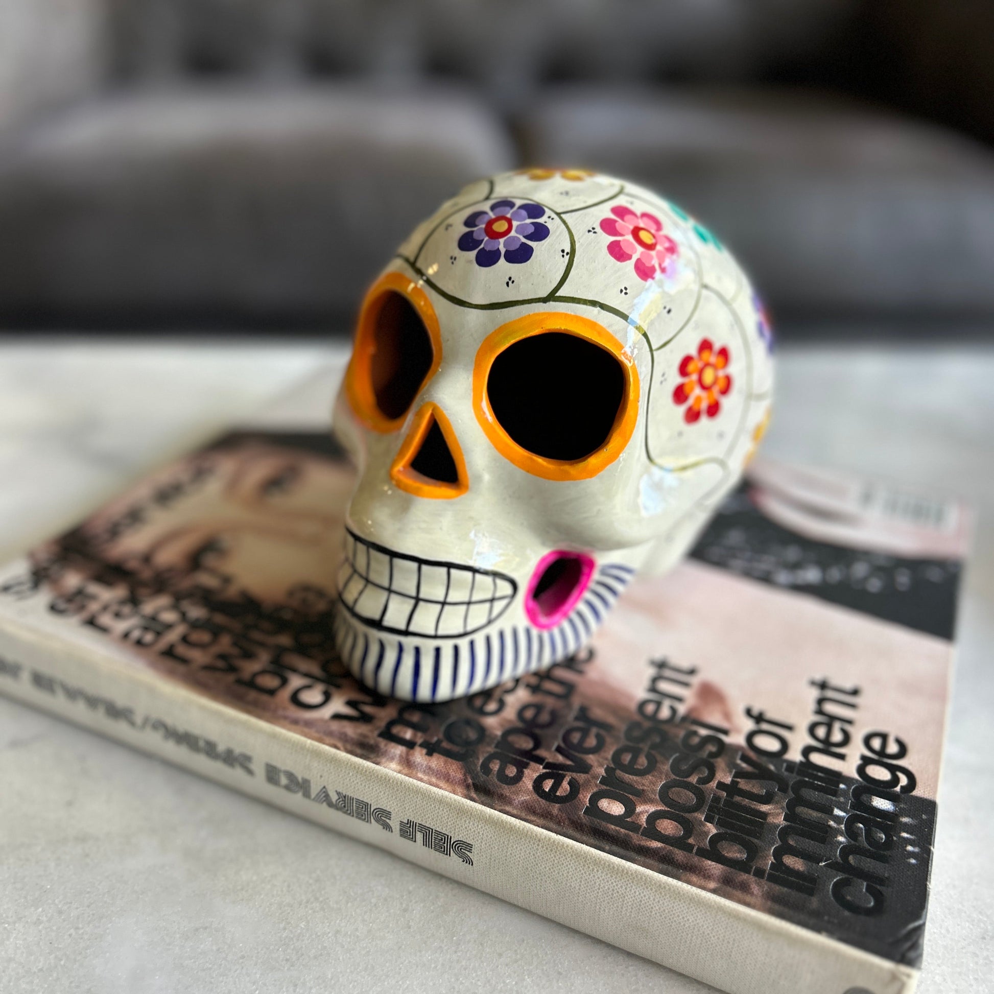 Escultura Calavera Mexicana