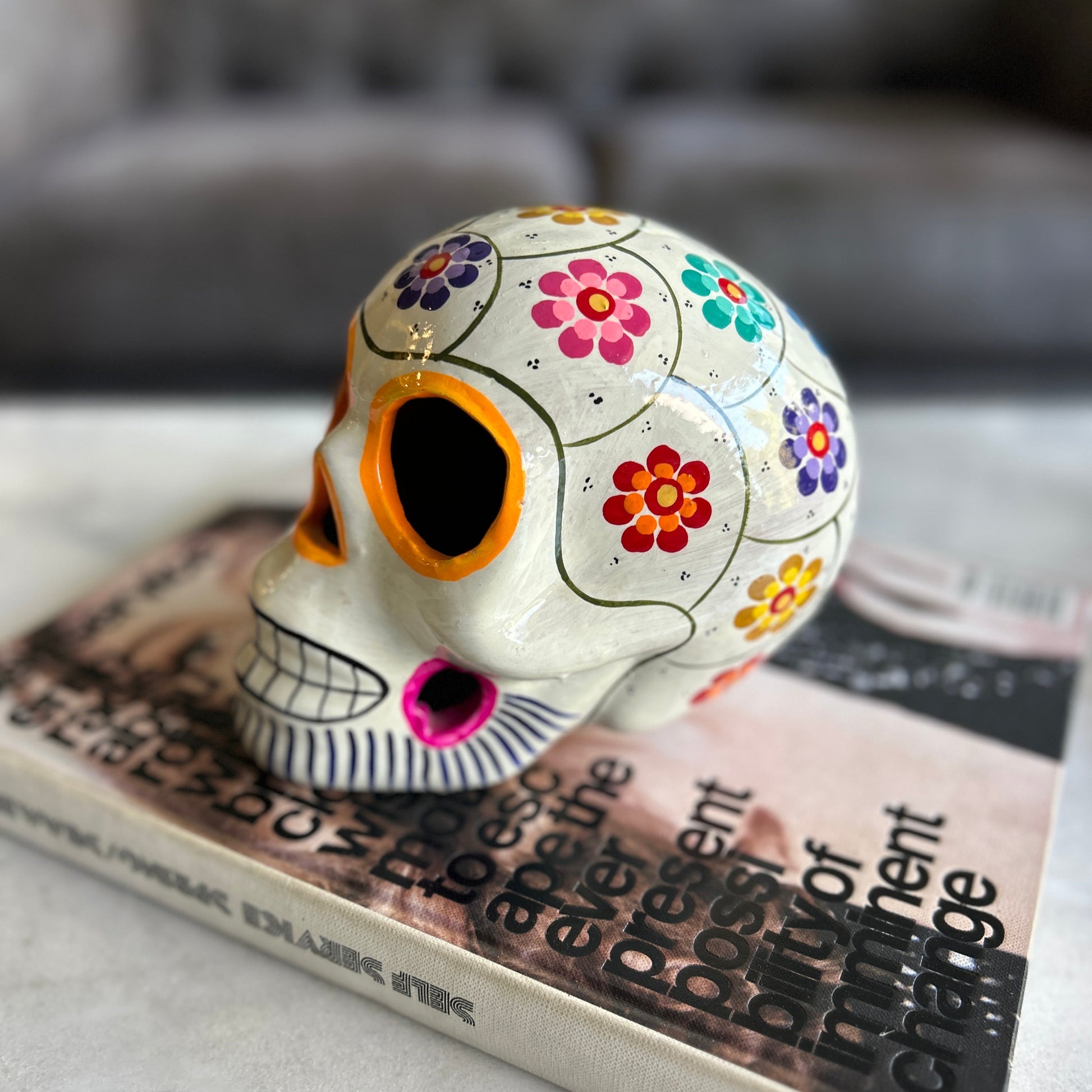Escultura Calavera Mexicana