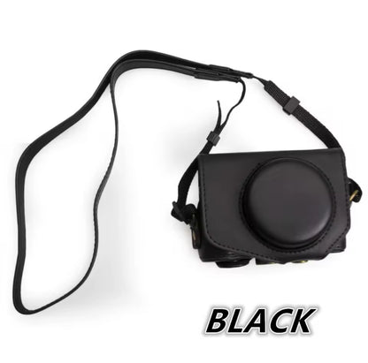 Bolso de cuero para cámara