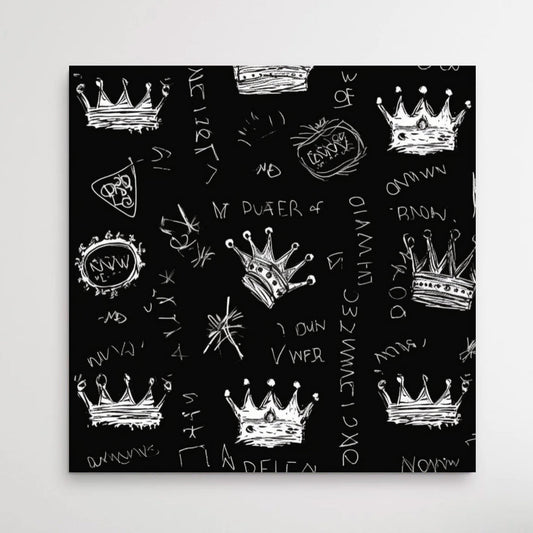 Cuadro Black Crown - Cuadro - Dfav