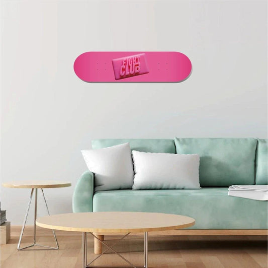 Cuadro Fight Club - skateboard art - Dfav