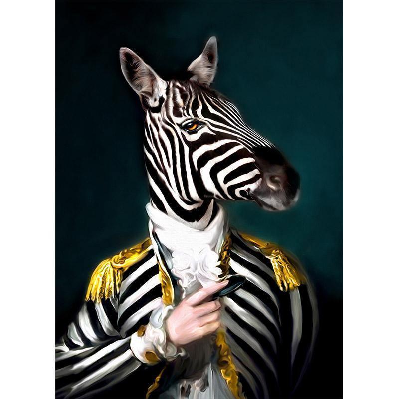 Cuadro "Mr. Zebra” - Cuadro - Dfav
