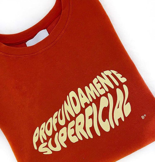 Poleron Profundamente superficial - Unisex Oversize - Polerón - Dfav